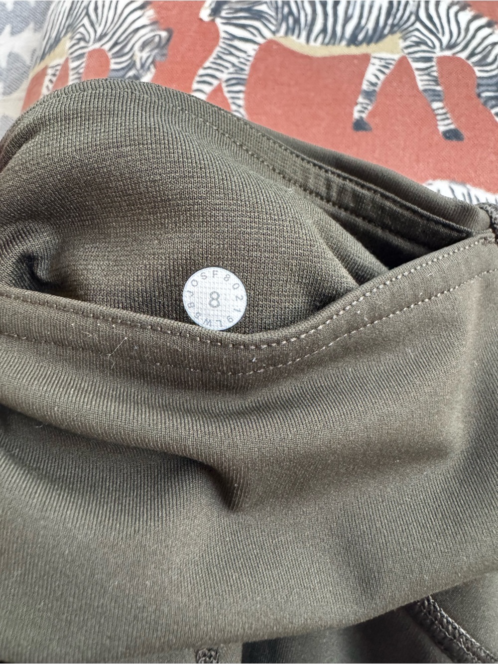 lululemon athletica Olive Green High-Rise Leggings - Picture 5 of 5